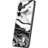 Black and White Marble Ink Galaxy S25 Skin
